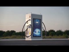 Reklam Ekranlı Hızlı Şarj Çözümü ile DC EV Şarj Cihazı