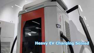 Ağır Ticari Elektrikli Araçlar için Hava Soğutmalı DC Hızlı Şarj İstasyonu
