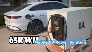 65kWh Mobil enerji depolama güç bankası