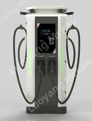 120kw DC Hızlı Şarj Yığınları LCD Ekranlı Ticari DC Ev Şarj İstasyonu