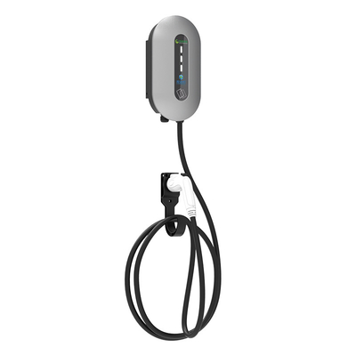 21KW 32A Ticari AC EV şarj cihazı Duvarlı kredi kartı desteği