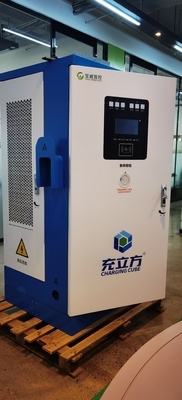 Konforlu Güvenli 50Hz 120KW DC EV Şarj Yığınları Avrupa Standartı
