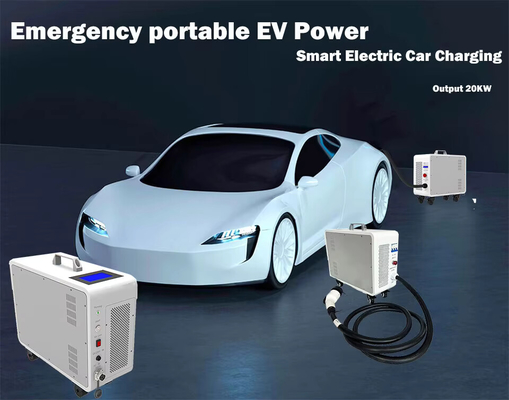 İyi bir fiyat. 20A taşınabilir DC EV şarj cihazı Gb/T Dc 7kw 15kw 20kw 30kw 40kw EV şarj cihazı çevrimiçi
