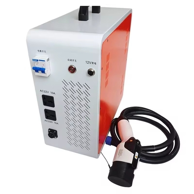 Yeni Enerji EV Güç Tedarik Ekipmanı Açık Hava Acil Hızlı Şarj Yığın Dc'den Ac'a Taşınabilir Elektrik İstasyonları