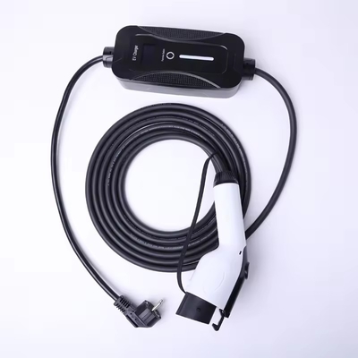 İyi bir fiyat. Seviye 110V 220V AC Tip 1 16A EV Ev Şarj cihazı Elektrikli Araba Şarjı için Taşınabilir çevrimiçi