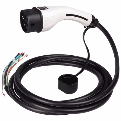 İyi bir fiyat. OEM 32A EV şarj fişi 7.3kw Ev Tip 2 şarj fişi 5m kablo ile çevrimiçi
