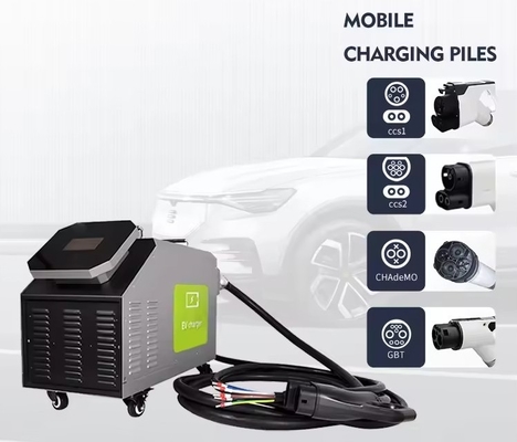 İyi bir fiyat. IP44 DC 30KW EV şarj cihazı taşınabilir EV şarj istasyonu özelleştirilebilir çevrimiçi
