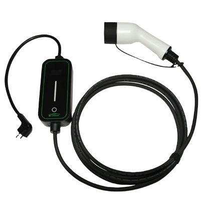 İyi bir fiyat. 16A 3.5Kw Tip 2 Ekran ayarlanabilir taşınabilir DC EV şarj cihazı çevrimiçi