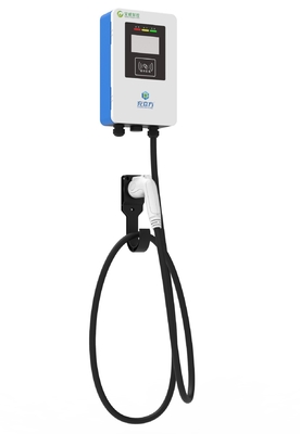 16A 32A Duvarlı / Son Tipi Elektrikli Araç AC Şarj Yığınları