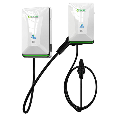 İyi bir fiyat. 7KW 11KW 22KW Pearl White Duvar Montajlı Tek Silahlı Elektrikli Araç AC Şarj Yığını çevrimiçi