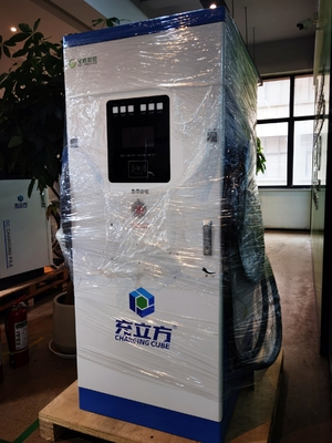 240KW çift silahlı elektrikli araç GBT CCS DC şarj istasyonu Yüksek güç hızlı şarj