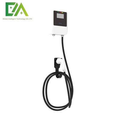 İyi bir fiyat. 7KW 11KW 22KW Beyaz Duvar Montajlı Elektrikli Araç Tek Silahlı AC Şarj Yığınları Ev Kullanımı Taşınabilir Şarj Aracı çevrimiçi