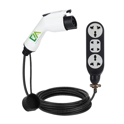 İyi bir fiyat. Taşınabilir boşaltma tabancası Ev Taşınabilir Type2 Type1 Şarj kablosu 3.5kw 16A 5m Ev Aygıtları Dış Güç Santrali için çevrimiçi