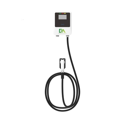 İyi bir fiyat. Ev 7KW 11KW 22KW 32A Beyaz Duvar Montajlı Elektrikli Araba Tek Silahlı AC Şarj Aracı çevrimiçi