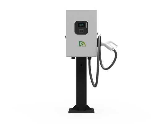 Ev ve Ticari 20KW 30KW 40KW Post Tek Silahlı DC Elektrikli Araç Hızlı Şarj Yığınları