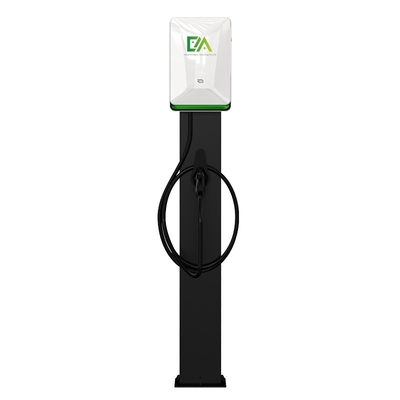 İyi bir fiyat. 7KW 11KW 22KW Sütun / Yerde duran tek tabanca elektrikli araç AC şarj yığını çevrimiçi