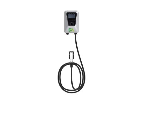 4.3 Inch Touch Screen 7kW AC EV Charger 32A 220V Home Garage Wallbox 4m Charging Cable IP55