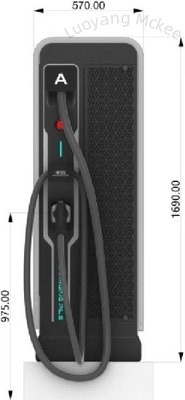 120KW DC EV şarj cihazı Hızlı şarj iletişim protokolleri GB/TCCS EU UL US ile uyumludur