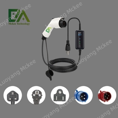 Taşınabilir 7kw/11kw Ac Hızlı Şarj İstasyonu Tip 1 Tip 2 Ac Ev Şarj Aracı Mobil Elektrikli Araç Şarj Yığın