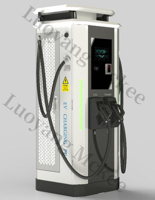 DC EV Charger 60kW Fast Charging Pile Equipped with LCD Display Delivering and Quick Electric Vehicle Charging Solutions