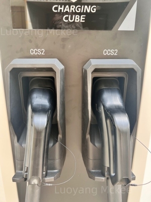 İyi bir fiyat. EV Şarj İstasyonu Atölyemizin Bazı Parçası Modern 120KW Entegre Çift Silahlı DC Elektrikli Araç Şarj İstasyonu CCS2 GBT Ticari Elektrikli Araç Hızlı Şarj Yığın çevrimiçi