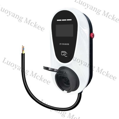 7kw AC EV şarj cihazı 32A GB/T Şarj kablosu Düzenlenebilir çıkış akımı Dijital ekranlı taşınabilir elektrikli araba şarj cihazı
