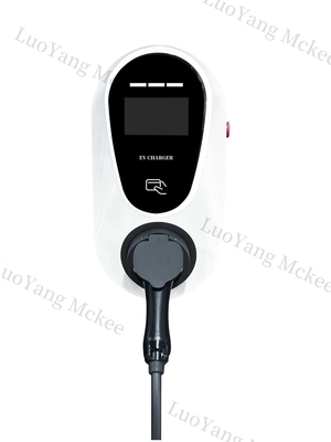 Tip 2 AC EV Şarj Cihazı 7Kw 11Kw 22Kw Wallbox Elektrikli Araç Hızlı Şarj Kazığı Duvara Monte Elektrikli Araba AC EV Şarj İstasyonu