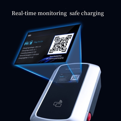 İyi bir fiyat. EV Duvarlı Hızlı Şarj İstasyonları Tip 1 Tip2 6A-16A-32A Düzenlenebilir Akım EV Şarj Kutusu 7KW 11KW 22KW çevrimiçi