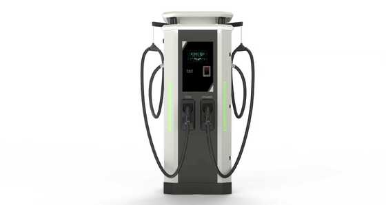 60KW Zemin Tipi DC Hızlı Elektrikli Araç Şarj Cihazı, Ticari Şarj İstasyonları İçin OCPP1.6 Destekli