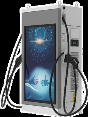 İyi bir fiyat. Yeni enerji araçları için çift şarj tabancası, 55 inç tam renkli reklam ekranı ve IP54 toz ve su koruma derecesi ile donatılmış 80kW DC hızlı şarj istasyonu. çevrimiçi