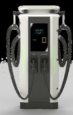 Üst düzey endüstriyel görünüm, hava koşullarına dayanıklı ve dayanıklı kararlı çalışma
80kW çift silahlı EV şarj cihazı