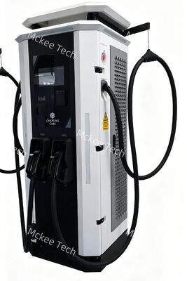 İyi bir fiyat. 80kW Swing-arm Structure Dual-Gun Adaptive EV Charging Pile with Intelligent Power Distribution çevrimiçi