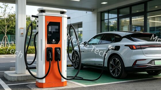 Ağır Endüstriyel Kamyonlar ve Ticari Filolar İçin IP54 Korumalı Hava Soğutmalı 160KW White Dew Serisi DC EV Hızlı Şarj Cihazı OCPP1.6J Destekli 10 İnç Dokunmatik Ekranlı Şarj İstasyonu