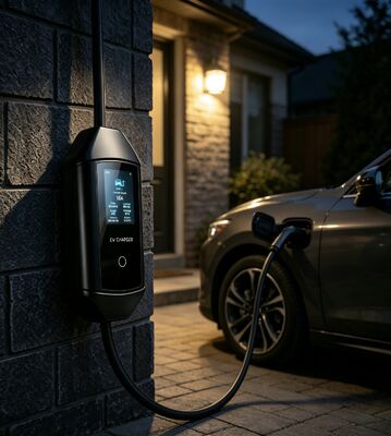 İyi bir fiyat. Yüksek Güvenlikli McKee Q2 Taşınabilir AC Elektrikli Araç Şarj Cihazı Tip 1 3.84kW Ev ve Dış Mekan Şarjı İçin 6A'dan 16A'ya Ayarlanabilir Akım 85V - 265V Çalışma Voltajı 3.67 İnç LCD Ekran IP54 UL94 V0 Çevrimiçi