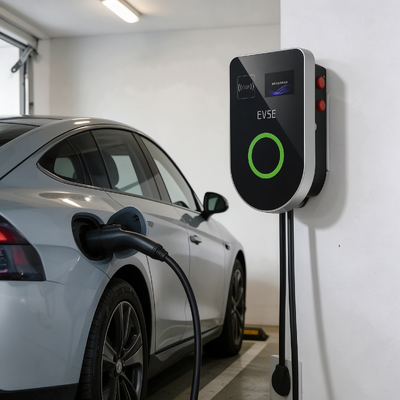 İyi bir fiyat. EVSE U Şekilli AC Şarj İstasyonu ABD Tip1 11.5kW 48A 85V 265V IP54 4.59 İnç LCD Ekran Dahili Tam Çoklu Güvenlik Koruması Duvar Kolonuna Monte Edilebilir Çevrimiçi