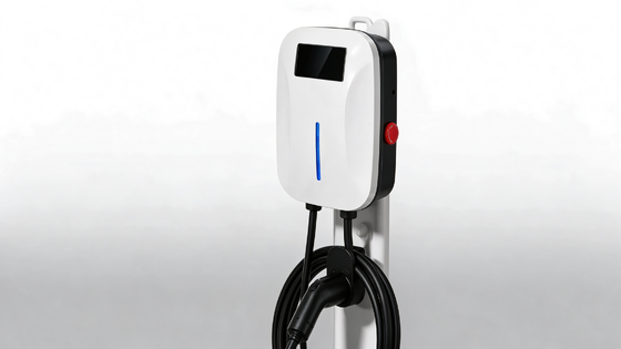 İyi bir fiyat. Küçük kar serisi CLF AC 7 Duvar Kutusu EV Şarj cihazı 7kW 32A Tek silah 220V IP54 OCPP1.6J 4G WIFI Ethernet Bluetooth APP Kontrol AC Şarj İstasyonu Çevrimiçi