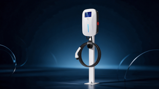 İyi bir fiyat. Hava koşullarına dayanıklı Hafif kar serisi CLF AC 44 Kurulum Tipi EV Şarj İstasyonu 44kW Çift Tabancalı 220V IP54 OCPP1.6J Elektrikli Araçlar İçin 2*32A Güvenilir AC Şarj Cihazı Çevrimiçi