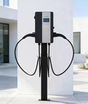 İyi bir fiyat. Mckee 22kW 44kW AC Elektrikli Araç Şarj Cihazı Tam Güvenlik Koruması Aşırı Gerilim Kaçak IP54 Çevrimiçi