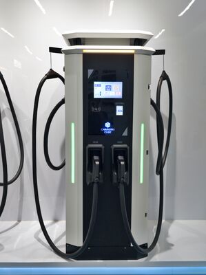 Compact 60kW Urban Dispenser Single Outlet 200A Retail Parking IP54 Weatherproof Enclosure