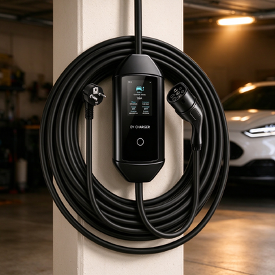 İyi bir fiyat. Taşınabilir Klima EV Şarj Cihazı Tip 1 8A 1.92kW 120V Tak-Çalıştır 3.67 İnç LCD Ekranlı Çevrimiçi