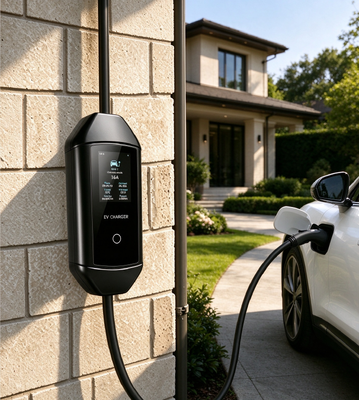 İyi bir fiyat. AC EV Charger Type 1 Portable 32A 7.6kW 240V IP54 UL94 V0 Housing with 3.67 Inch LCD Çevrimiçi