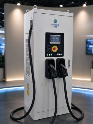 İyi bir fiyat. IP54 120kW DC Hızlı Şarj Cihazı 10 İnç Dokunmatik Ekran Tam Zincir Güvenlik Koruması 5m Kablo Otoyol Çevrimiçi