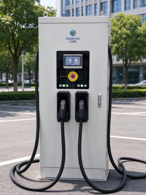İyi bir fiyat. 480kW Çift Tabancalı Yer Tipi DC Hızlı Şarj Cihazı Dinamik Yük Dengeleme IP54 Çevrimiçi